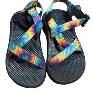 Chaco Kids‎ 3 Tie Dye EcoTread Sandals Adjustable Water Hiking Outdoor Shoes